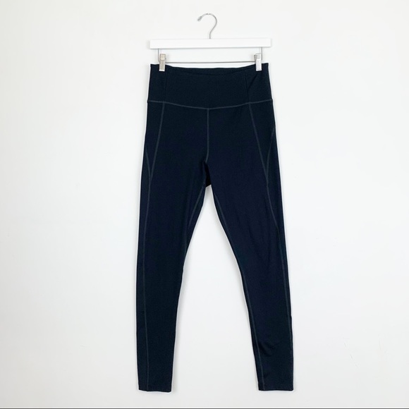 girlfriend collective Pants - Girlfriend Collective Black High Rise Athletic Leggings SIZE L